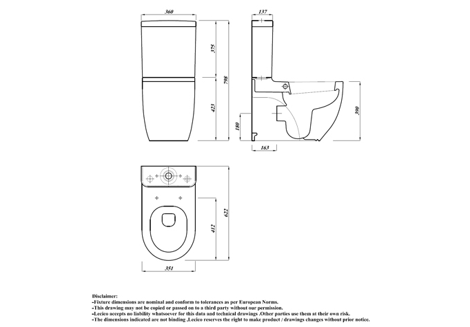 Matrix Round Close Couple HO with side feature
